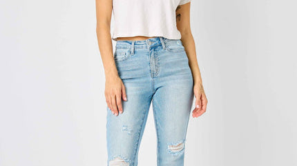 Versatile Looks with Judy Blue Tummy Control Jeans Kemah, TX