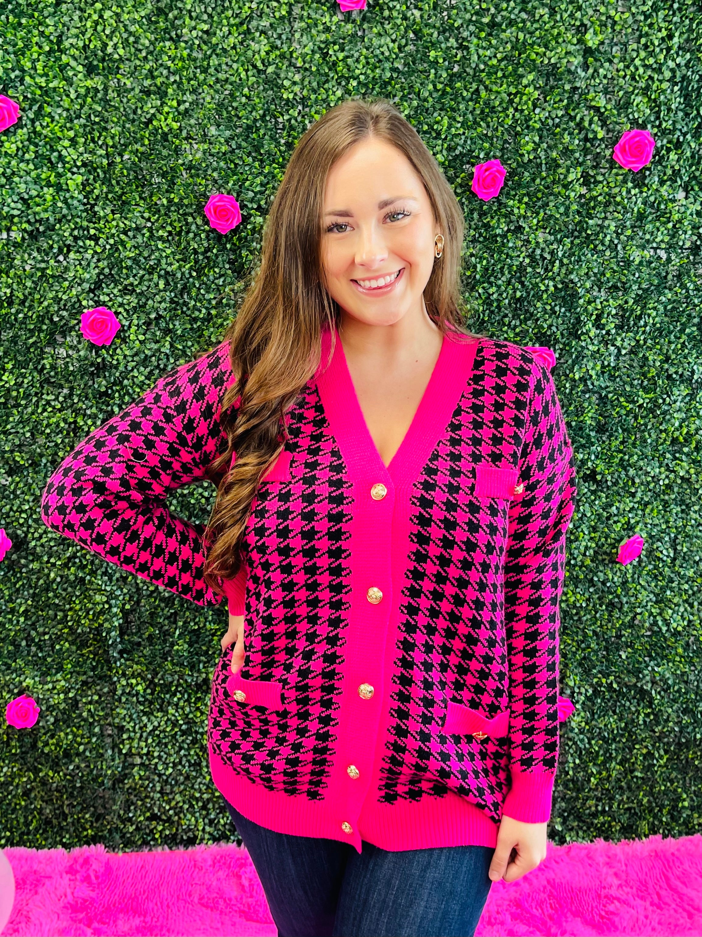 City of Love Houndstooth Jacket