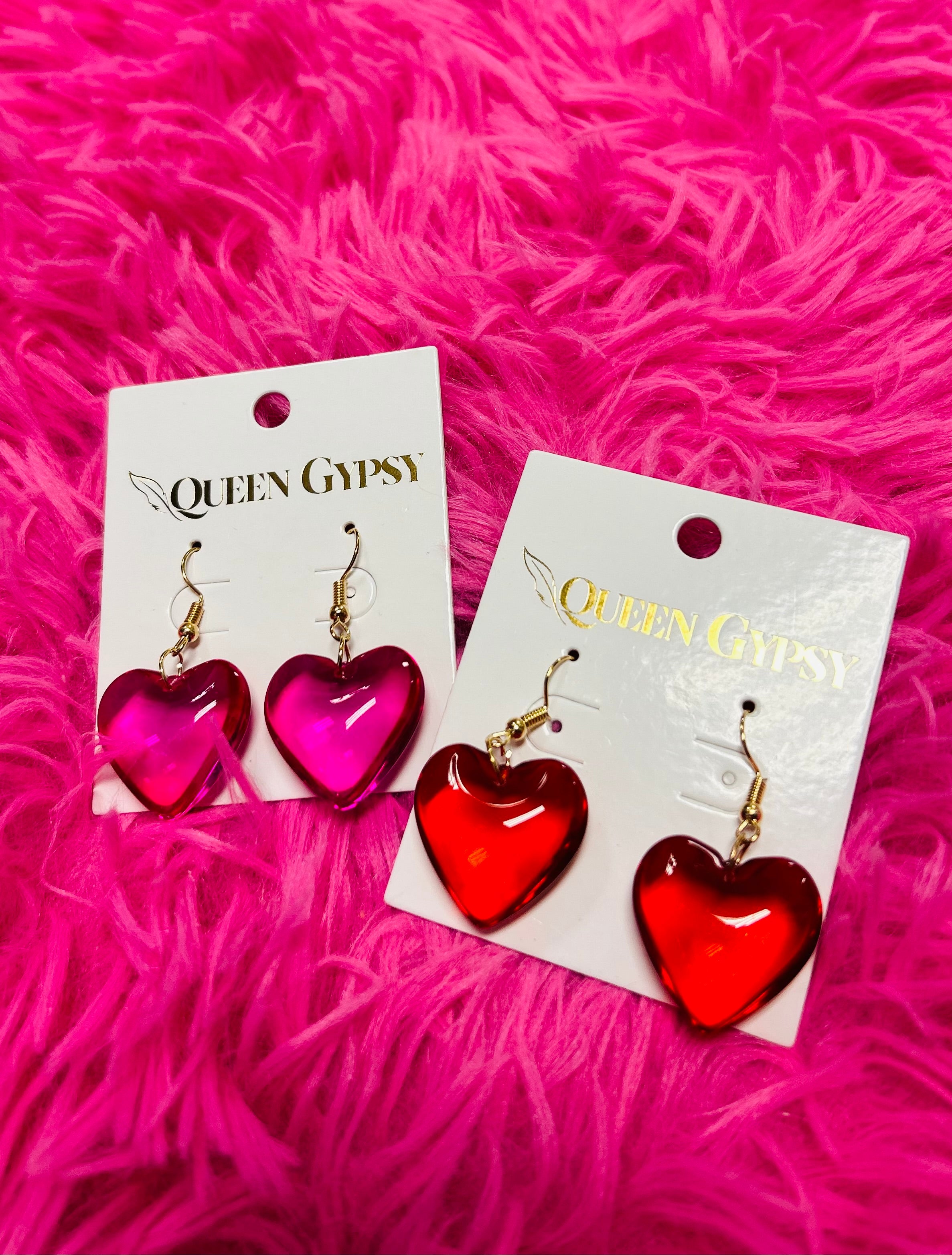 Gypsy heart earrings discount