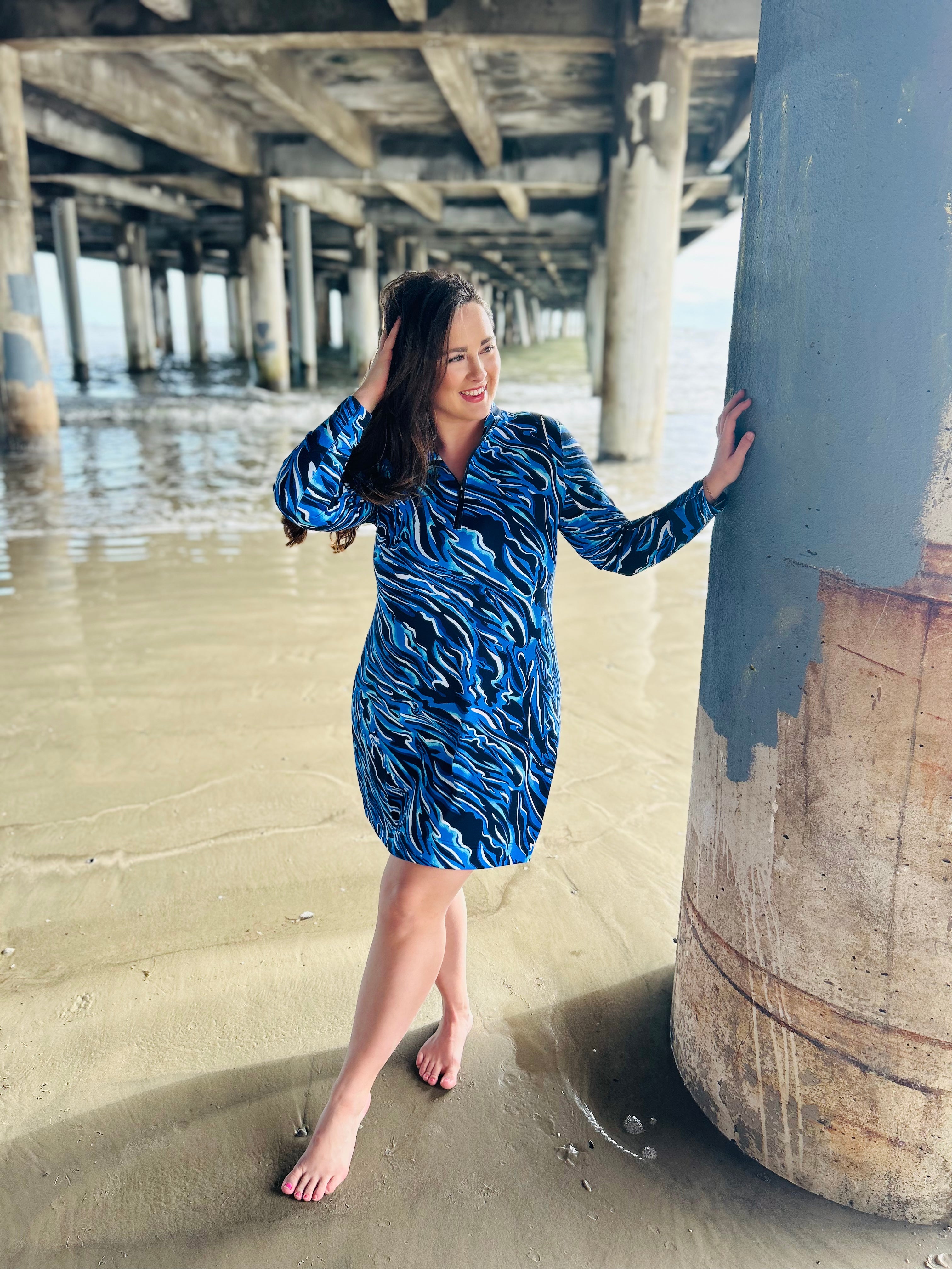 Lulu blue dress sale