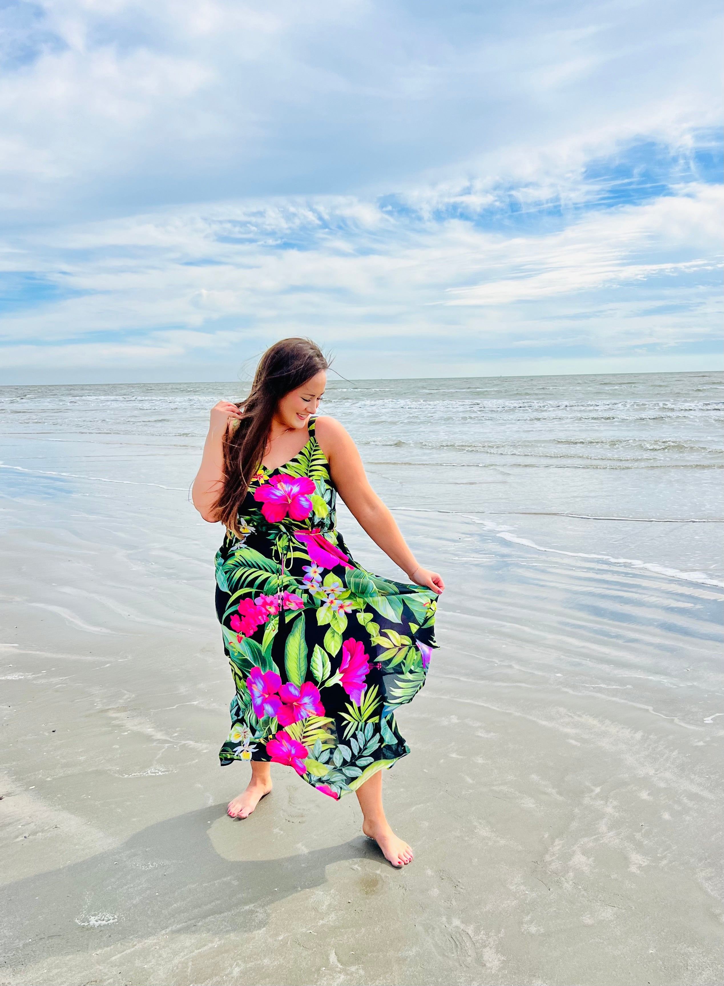 Grand Villa Midi Tank Dress Tommy Bahama – Belle Lees Boutique