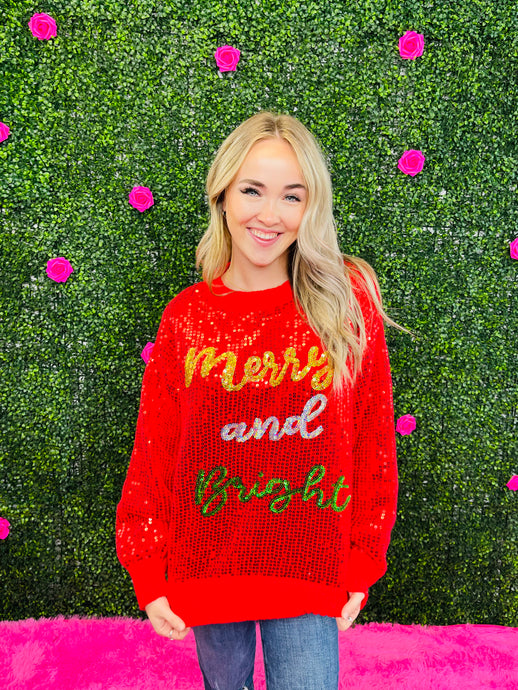 A Merry & Bright Christmas Sweater