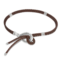 Double Barrel Braid Belt - Brighton