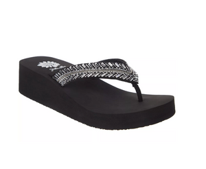 Lessie Clear Flip Flop - Yellow Box
