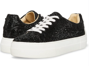 Corkys Black Bedazzle Sneakers