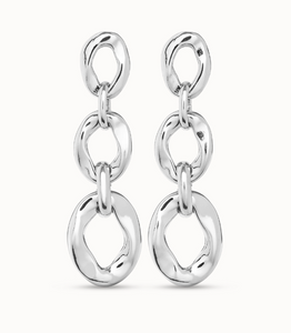 Silver Yolo Earrings - Uno de 50