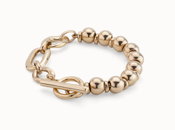 Gold Cheerful Bracelet - Uno de 50