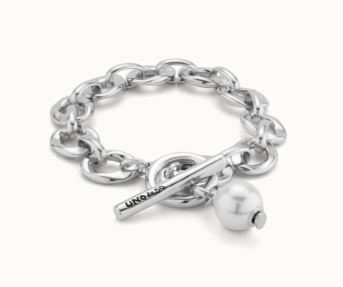 Silver Yolo Bracelet - Uno de 50