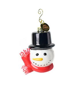 Top Hat Frosty Shaped Ornament