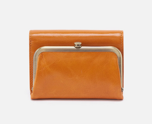 Warm Amber Robin Compact Wallet - Hobo