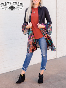 MINEOLA MOVES DUSTER DRESS