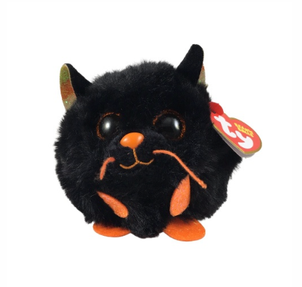 Mystic Black Cat Puffie - TY