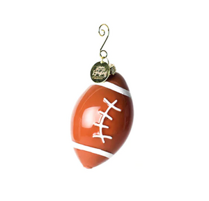Football Glass Shaped Ornament