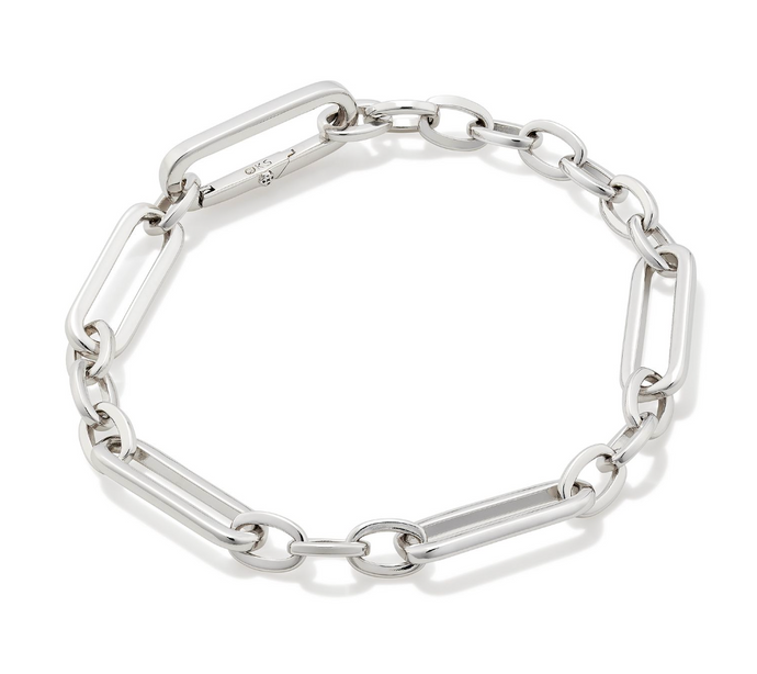 Heather Link and Chain Bracelet in Silver - Kendra Scott