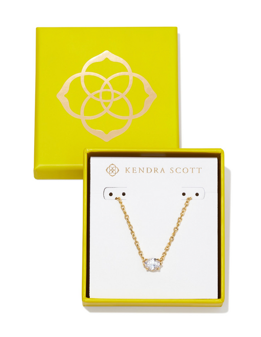 Boxed Cailin Gold Pendant Necklace - Kendra Scott