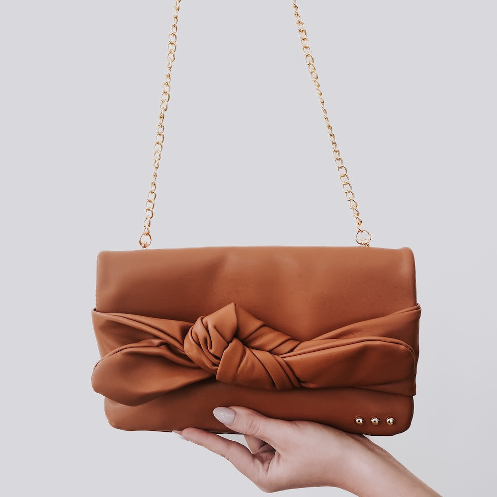 Billie Bow Clutch Crossbody Bag Wholesale-Clutch-Pretty Simple