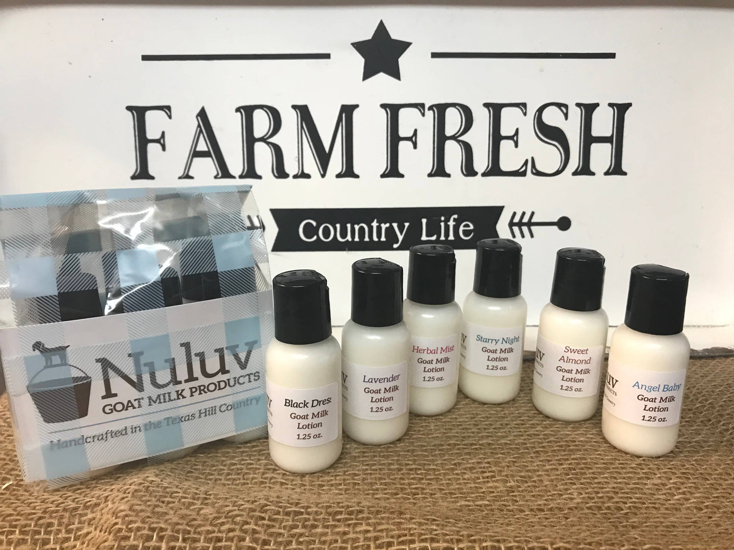 Goat Milk Lotion Variety Pack - Nuluv