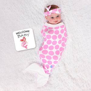 Cocoon Swaddle & Matching Hat