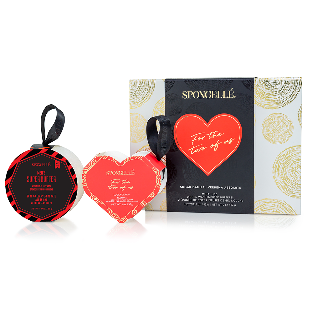 For The Two Of Us Valentine's Day Gift Set - Spongellé