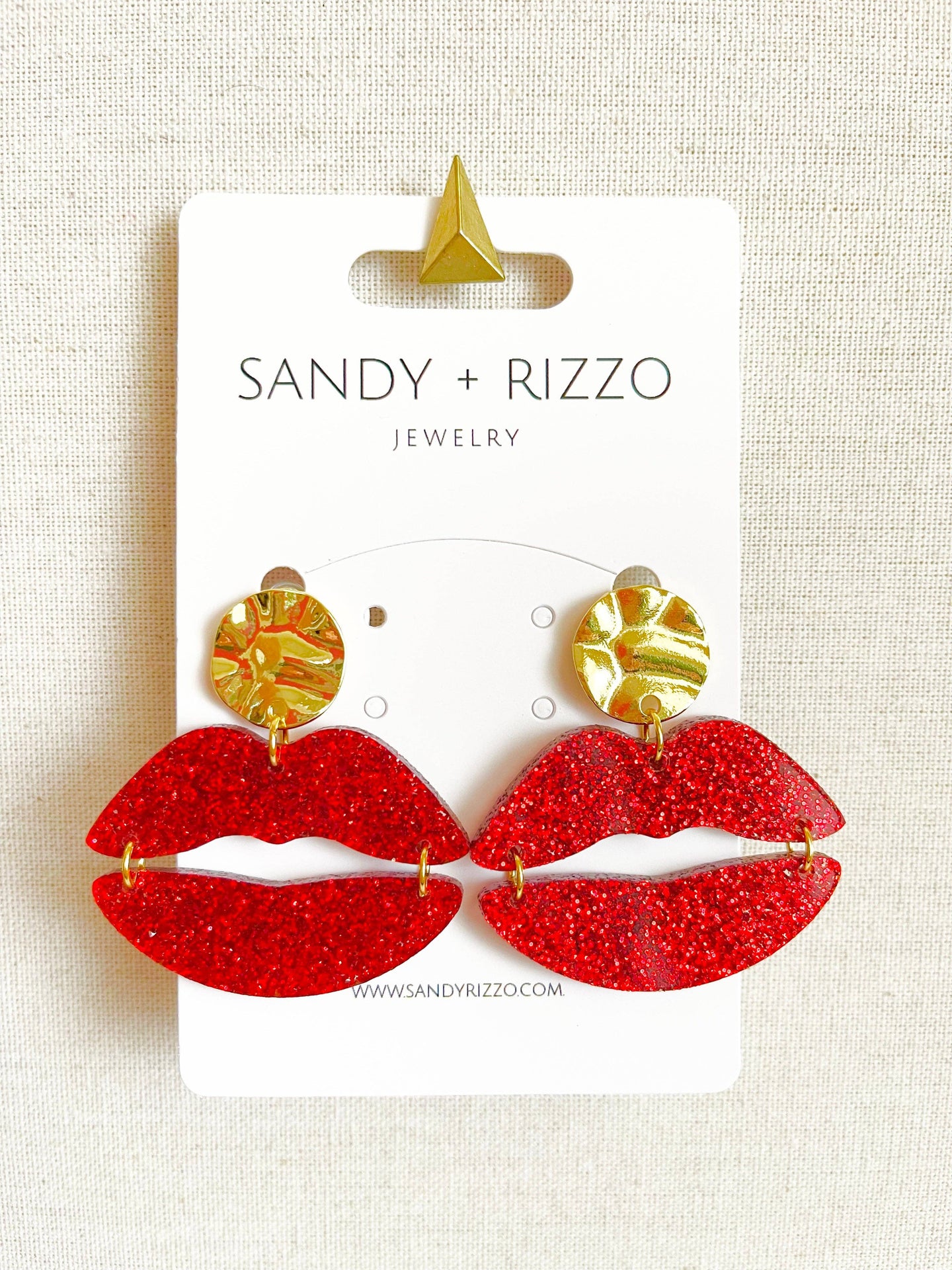 Ruby Kiss Earrings