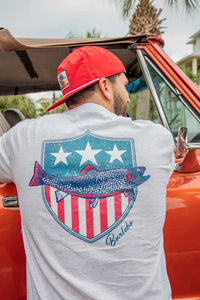 Fish Shield Tee - Burlebo
