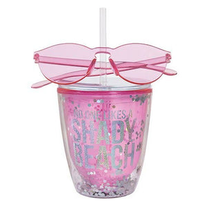 No One Likes A Shady Beach Double Wall 10oz Cup 2pc
