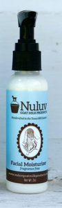 Goat Milk Facial Moisturizer 2oz - Nuluv
