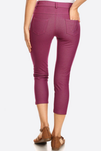 Skinny Capri Jeggings