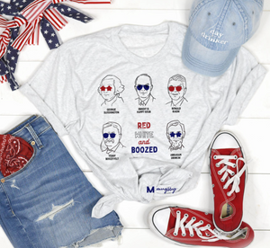 Red White and Boozed Tee