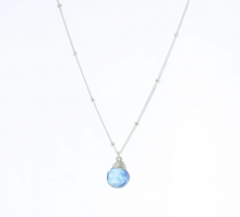 Trinket Stone Necklace - Gold & Silver