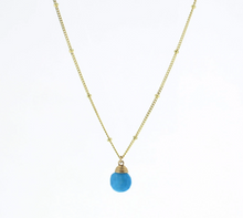 Trinket Stone Necklace - Gold & Silver