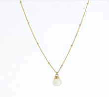 Trinket Stone Necklace - Gold & Silver