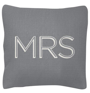 Mrs Square Pillow