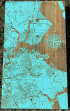 Kemah Fire and Pine Wood Map