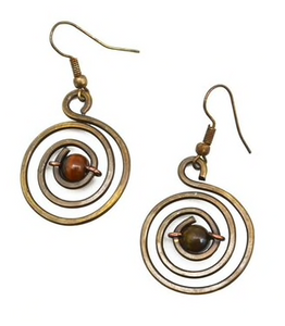 Anju Semi-Precious Stones Banjara Earrings