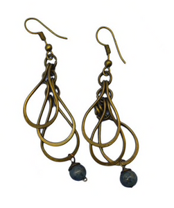 Anju Semi-Precious Stones Banjara Earrings