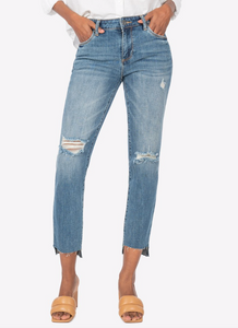 Reese Ankle Straight Leg Jeans