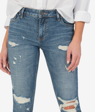 Catherine Lucidity Wash Boyfriend Crop Jeans