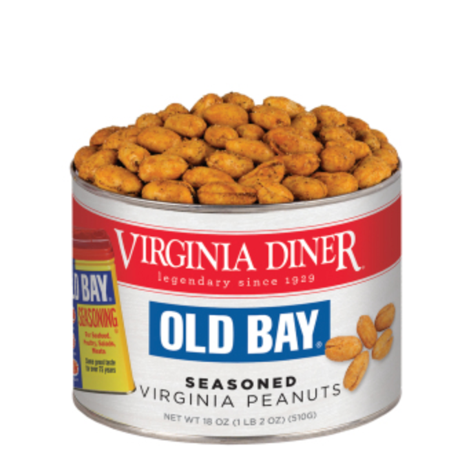 10 oz Old Bay Seasoned Virginia Peanuts