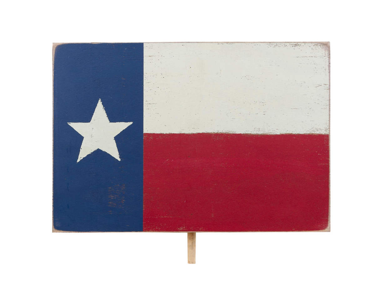 Texas Flag Topper