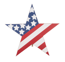 Red White Blue Star Topper