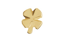 Gold Piercing Good Luck Stud - UNO de 50