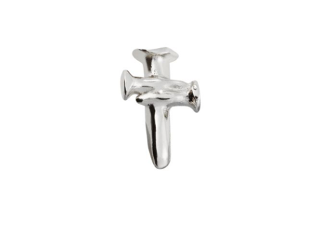 Silver Piercing Take Me To Church  Stud - UNO de 50