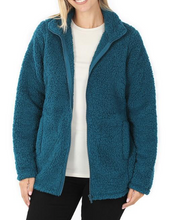Sherpa Zipper Front Jacket