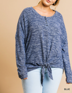 Curl Me Up Fleece Top