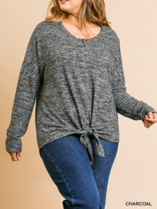 Curl Me Up Fleece Top