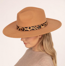 Wool Felt Panama Hat w/ Leather Band