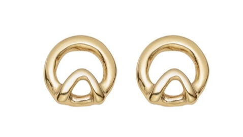Game of 3 Earrings in Gold - UNO de 50