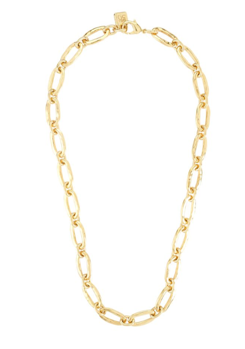 Gold Link Necklace- UNO de 50