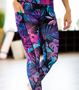Fitkicks Electric Jungle Collection Leggings